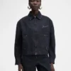 The Canevas de-Nîmes denim jacket Zipped denim jacket