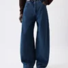 The Espiral de-Nîmes denim pants Twisted-seam jeans