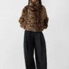 The Fernando jacket Faux leopard jacket