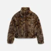 The Fernando jacket Faux leopard jacket