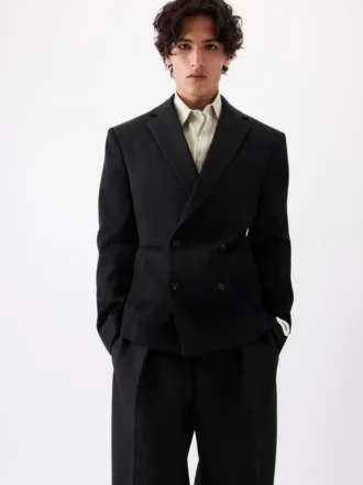 The Fernando jacket Fitted double-breasted blazer The Fernando jacket Fitted double-breasted blazer