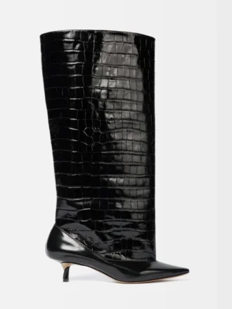 The high Tourni boots Wide knee-high boots The high Tourni boots Wide knee-high boots