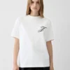 The Logo t-shirt Short-sleeve t-shirt with embroidered logos