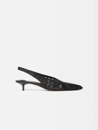 The low Cubisto Banane Woven banana sling-backs The low Cubisto Banane Woven banana sling-backs