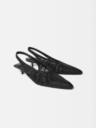 The low Cubisto Banane Woven banana sling-backs The low Cubisto Banane Woven banana sling-backs