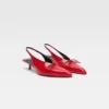 The low Cubisto slingbacks Sling-back kitten heels