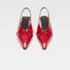 The low Cubisto slingbacks Sling-back kitten heels