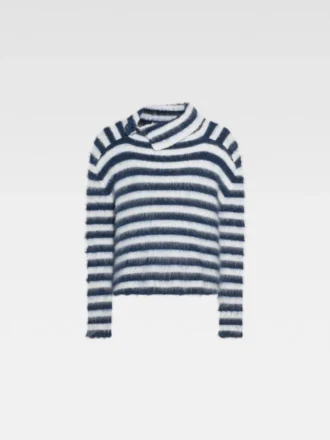 The Marina sweater Striped mohair jumper The Marina sweater Striped mohair jumper