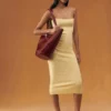 The medium Bambola Medium asymmetric bucket bag
