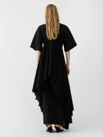 The Mistral knit dress Draped short-sleeve dress The Mistral knit dress Draped short-sleeve dress