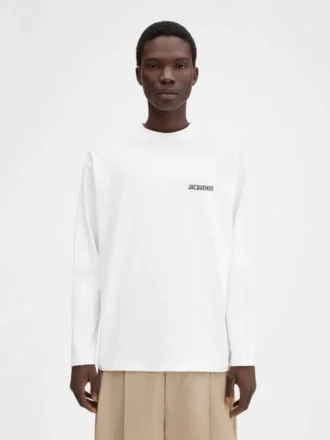 The Montaigne address long-sleeve t-shirt Long sleeve t-shirt with printed address and logo – sold exclusively online and in our Paris store