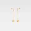 The Nodo earrings Rhinestoned dangle earrings The Nodo earrings Rhinestoned dangle earrings