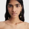 The Nodo earrings Rhinestoned dangle earrings The Nodo earrings Rhinestoned dangle earrings