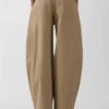 The Ovalo de-Nîmes denim pants High-waisted curved jeans