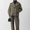 The Ovalo peacoat Round peacoat The Ovalo peacoat Round peacoat