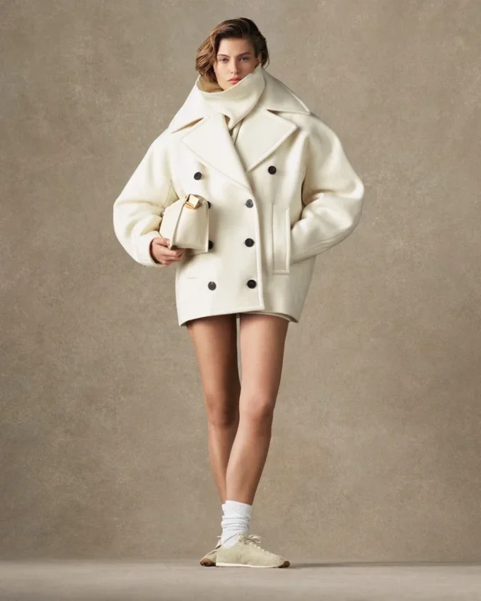 The Ovalo peacoat Round peacoat The Ovalo peacoat Round peacoat