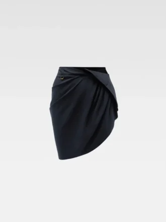 The Saudade mini skirt Draped mini skirt