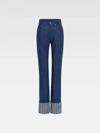 The straight de-Nîmes denim pants Straight leg jeans