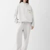 The Torneo hoodie Rosemary label zipped hoodie
