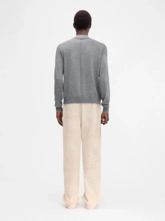 The Tricot knit Fitted monogram sweater The Tricot knit Fitted monogram sweater