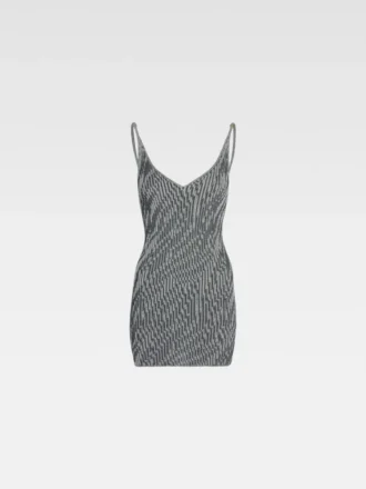 The Zebra mini knit dress Zebra jacquard mini dress The Zebra mini knit dress Zebra jacquard mini dress